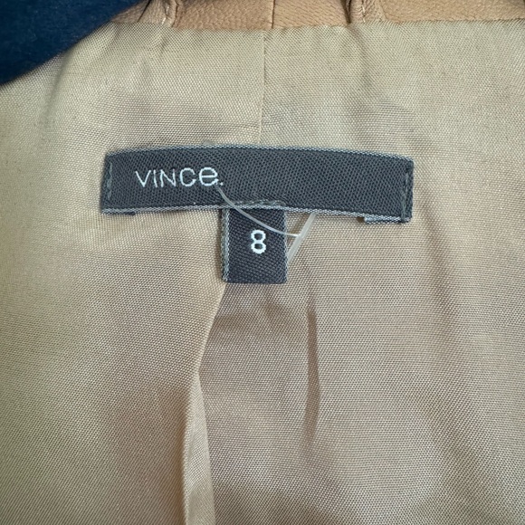 Vince Leather Jacket - Picture 3 of 5